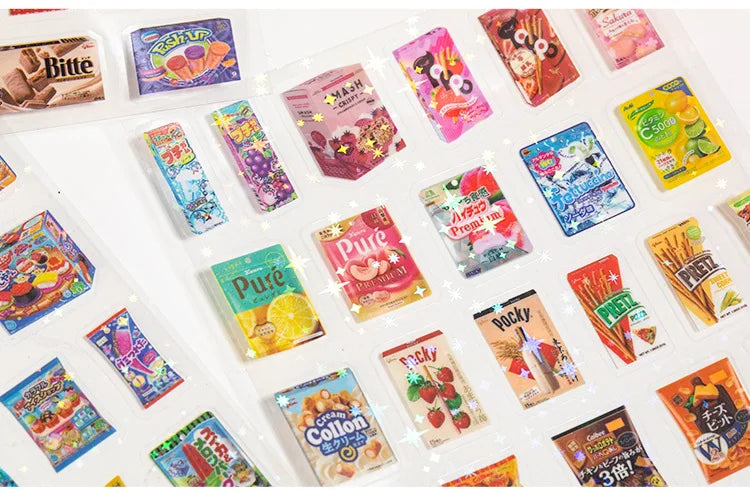 Mr. Paper, 10pcs/pack,cute Mini Stickers for Animal Food and Beverage,scrapbook,photo Frame,phone Case,diary Decoration Stickers