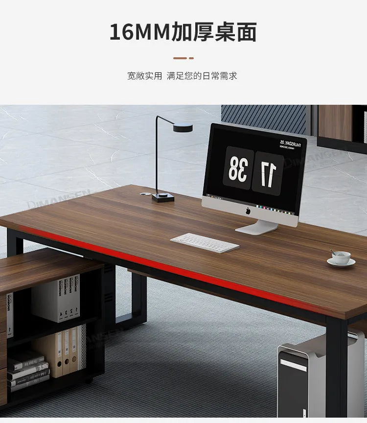 Interior Fashion Office Desk Luxury Designer Aesthetic Office Desk Universal Safe Mesa Ordenador Ornaments Home Furniture