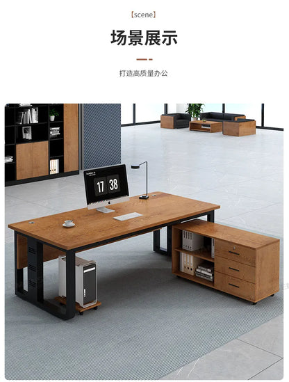 Interior Fashion Office Desk Luxury Designer Aesthetic Office Desk Universal Safe Mesa Ordenador Ornaments Home Furniture