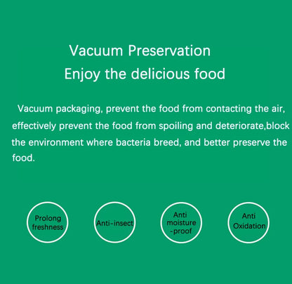 Vacuum Food Roll Bag Vacuum Plastic Bag Food Storage Saver Bag15*500cm for Vacuum Packing Machine Packaging Kitchen Accessories