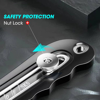 Durable Industrial Utility Knife,Replaceable High Carbon Steel Blade,Stainless Steel Paper Cutter,Office Art Student Supplies