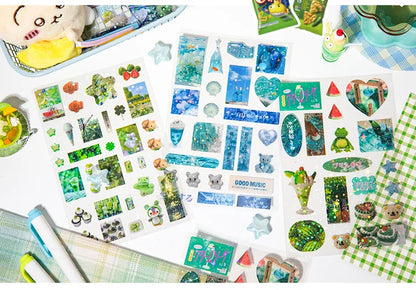 Mr. Paper, 10pcs/pack,cute Mini Stickers for Animal Food and Beverage,scrapbook,photo Frame,phone Case,diary Decoration Stickers