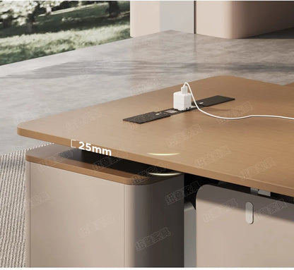 Organizer Large Office Desk Professional Simple Fashion Interior Universal Office Desk Wooden Escritorio Oficina Home Furniture