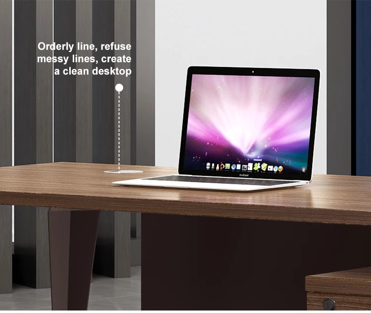 Office Wooden Table Set Workstation Staff Desk Home Computer Table for Office Work Staff Table Computer Office