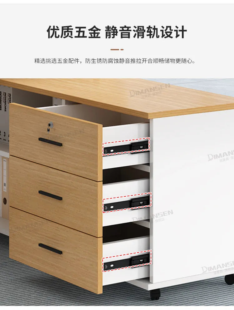 Interior Fashion Office Desk Luxury Designer Aesthetic Office Desk Universal Safe Mesa Ordenador Ornaments Home Furniture