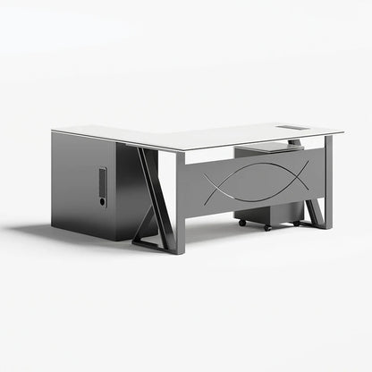 Factory Supply  Work Station Desk Office Desk Office Desk with Drawer Office Table Modern  boss office desk