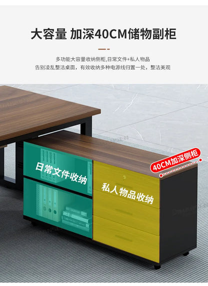 Interior Fashion Office Desk Luxury Designer Aesthetic Office Desk Universal Safe Mesa Ordenador Ornaments Home Furniture