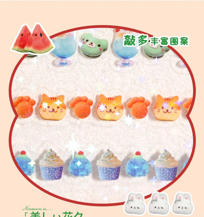 Mr. Paper, 10pcs/pack,cute Mini Stickers for Animal Food and Beverage,scrapbook,photo Frame,phone Case,diary Decoration Stickers