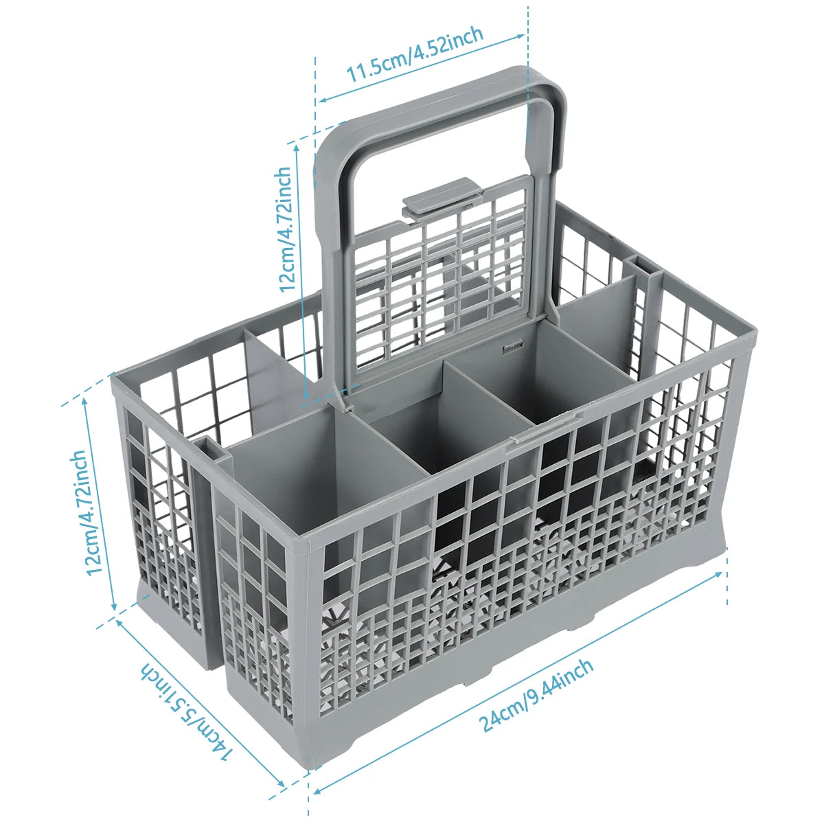 1PCS Dishwasher Cutlery Basket Knife Fork Storage Basket for Bauknecht Whirlpool Indesit Hotpoint Dish Washer Accessories