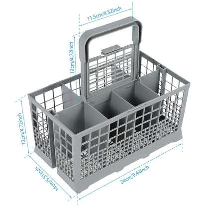 1PCS Dishwasher Cutlery Basket Knife Fork Storage Basket for Bauknecht Whirlpool Indesit Hotpoint Dish Washer Accessories