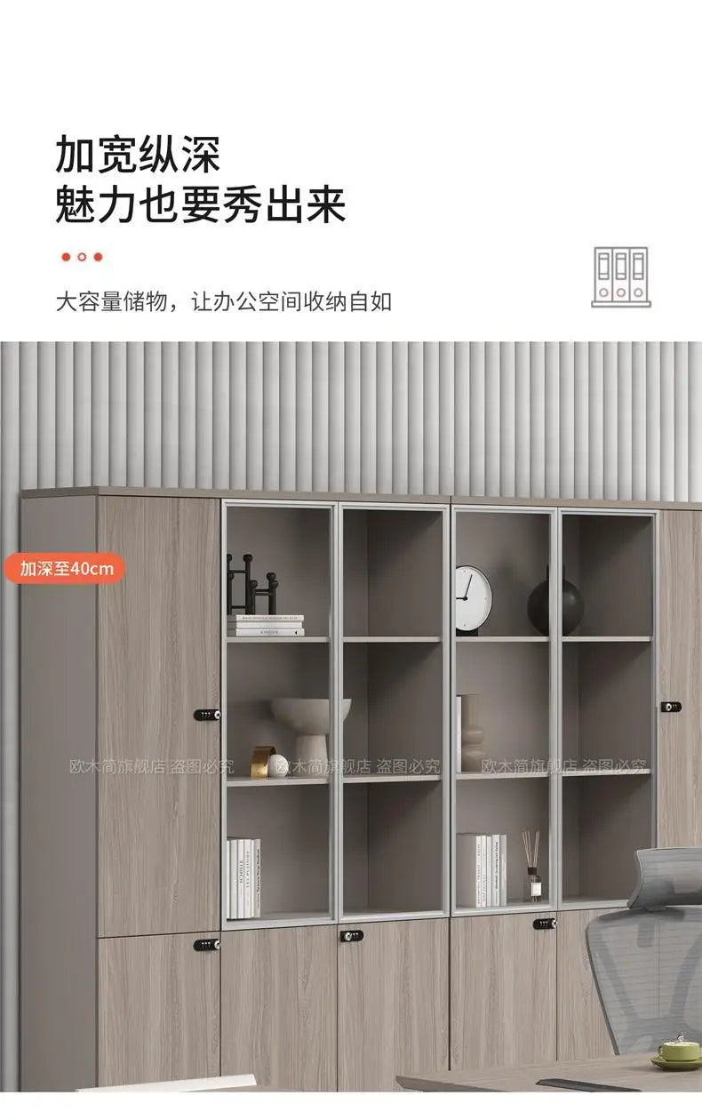 Office File Cabinet, Wooden File Storage Cabinet, Office Cabinet,locker With Combination Lock