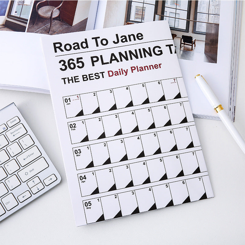 2025 Wall Hanging Calendar Kawaii Yearly Planner Sheet Memo Pad To Do List Agenda Schedule Organizer Check List Home Office