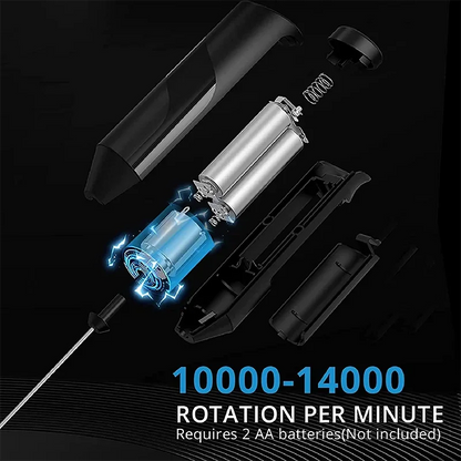 Mini Electric Milk Foamer Blender Wireless Coffee Whisk Mixer Handheld Egg Beater Cappuccino Frother Mixer Kitchen Whisk Tools