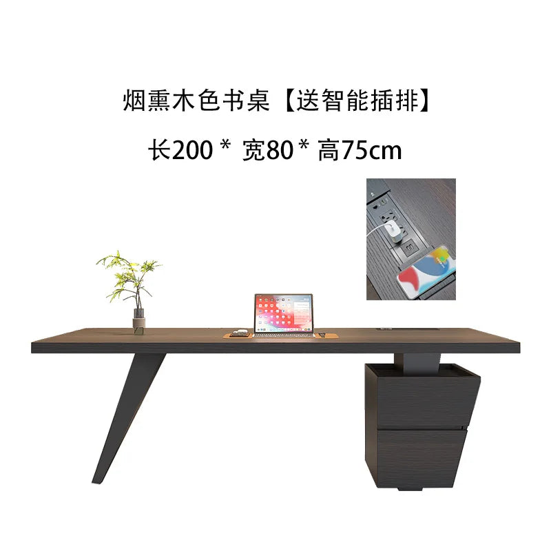 Stylish Luxury Corner Office Desk Ergonomic Design Modern Escritorios De Ordenador Ideal Productive Work Environment Furniture