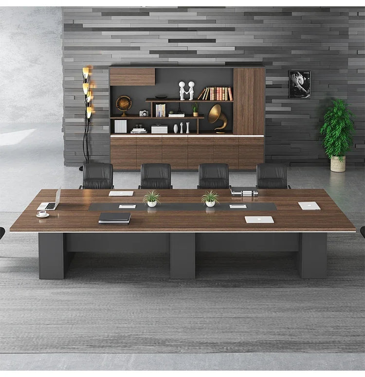 Oval Conference Table Table De Conference Office Set Furniture Wooden 6 Seater Conference Table