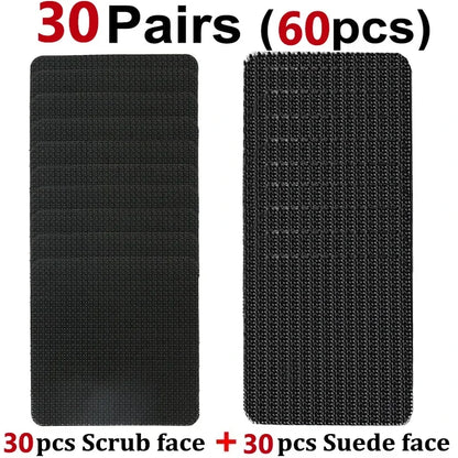 Double Side Adhesive Patch for Car Carpet Fixing Stickers Fasteners Home Office Foot Mats Carpets Anti Skid Grip Nylon Tape Pads