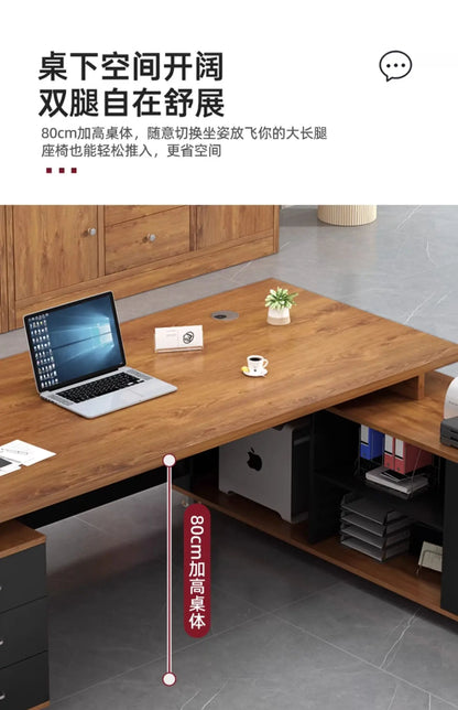 Decoration Accent Office Desk Creative Design Unique European Modern Office Desk Designer Mesas Escritorio Postmodern Furniture