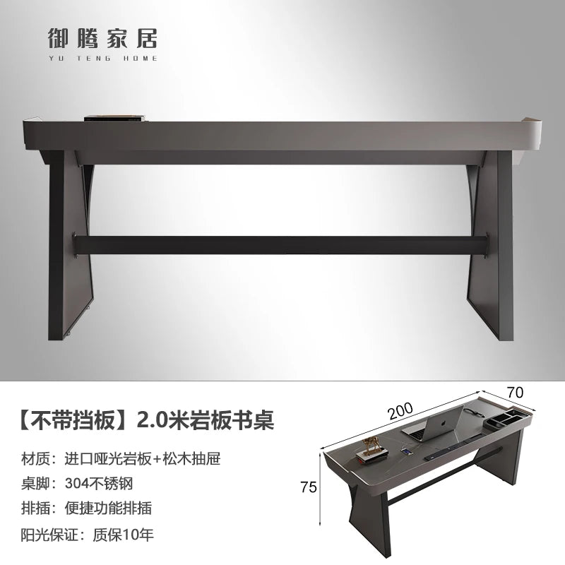 Premium European Style Office Desk Large Craft Sedentary Table Offers Ergonomic Comfort Long Hours Muebles Oficina Accessories