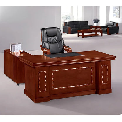 Office Workstation l Shaped Work Ceo boss Executive Furniture Luxury Desks for Room Table Modern Design  boss office desk
