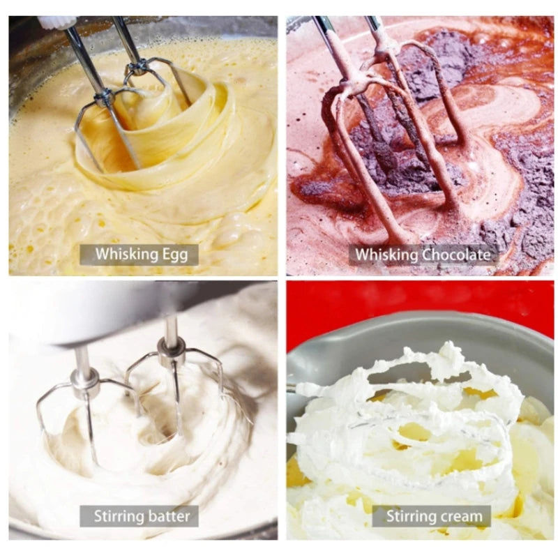 Mixer Heads Electric Kitchen Handheld Mixer Heads Stainless Steel Material Egg Beater Accessories for Baking Cream