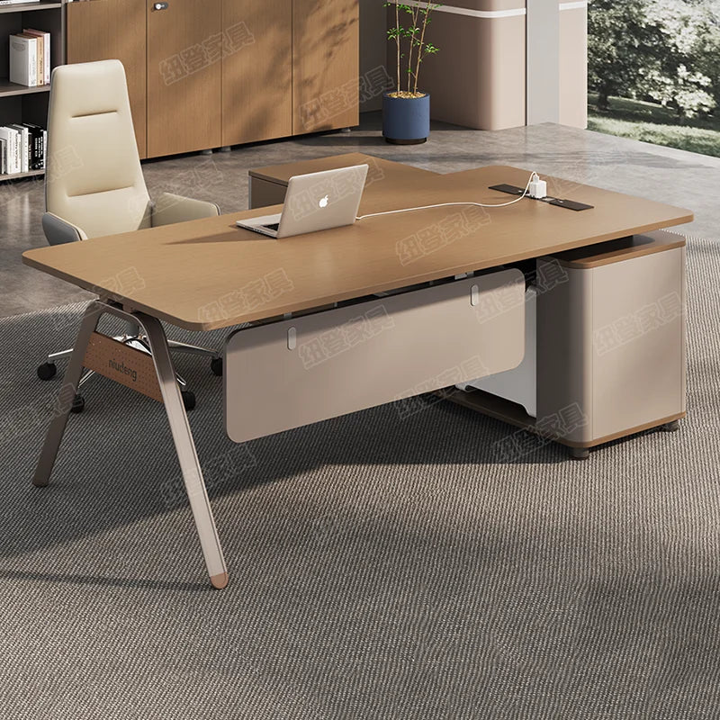 Organizer Large Office Desk Professional Simple Fashion Interior Universal Office Desk Wooden Escritorio Oficina Home Furniture