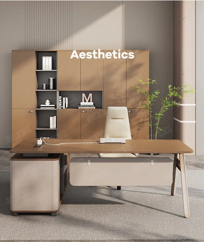 Organizer Large Office Desk Professional Simple Fashion Interior Universal Office Desk Wooden Escritorio Oficina Home Furniture