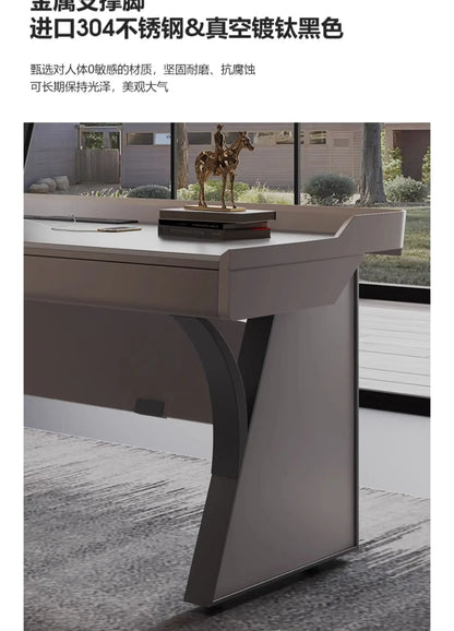 Premium European Style Office Desk Large Craft Sedentary Table Offers Ergonomic Comfort Long Hours Muebles Oficina Accessories