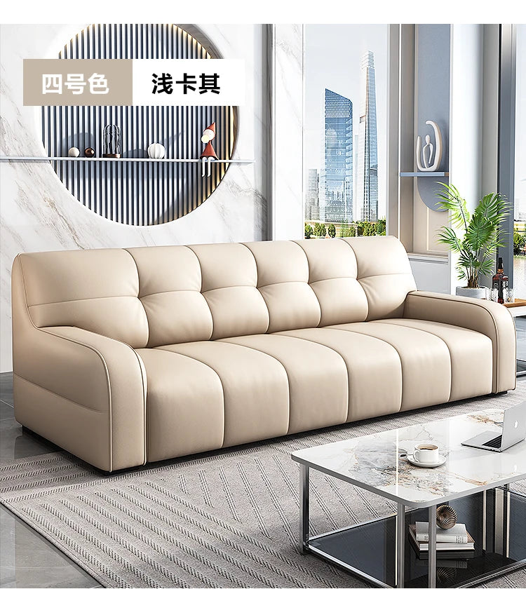 Office Sofa Simple Business Meeting Guest Reception Leisure Lounge Area Small Three-person Coffee Table Combination Set