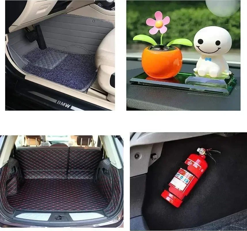 Double Side Adhesive Patch for Car Carpet Fixing Stickers Fasteners Home Office Foot Mats Carpets Anti Skid Grip Nylon Tape Pads