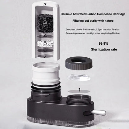 Splash proof faucet filter, water purifier, kitchen water treatment equipment, tap water filter customized