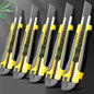 Large Art Knife Stainless Steel Paper Cutter Multi Purpose Plastic Handle Durable Stationery Supplies for Diy Craft Wallpaper