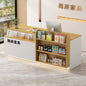 Office Bar Counter Cashier Counter Simple Custom Reception Desk Beauty Salon Escritorio De Recepcion Commercial Furniture
