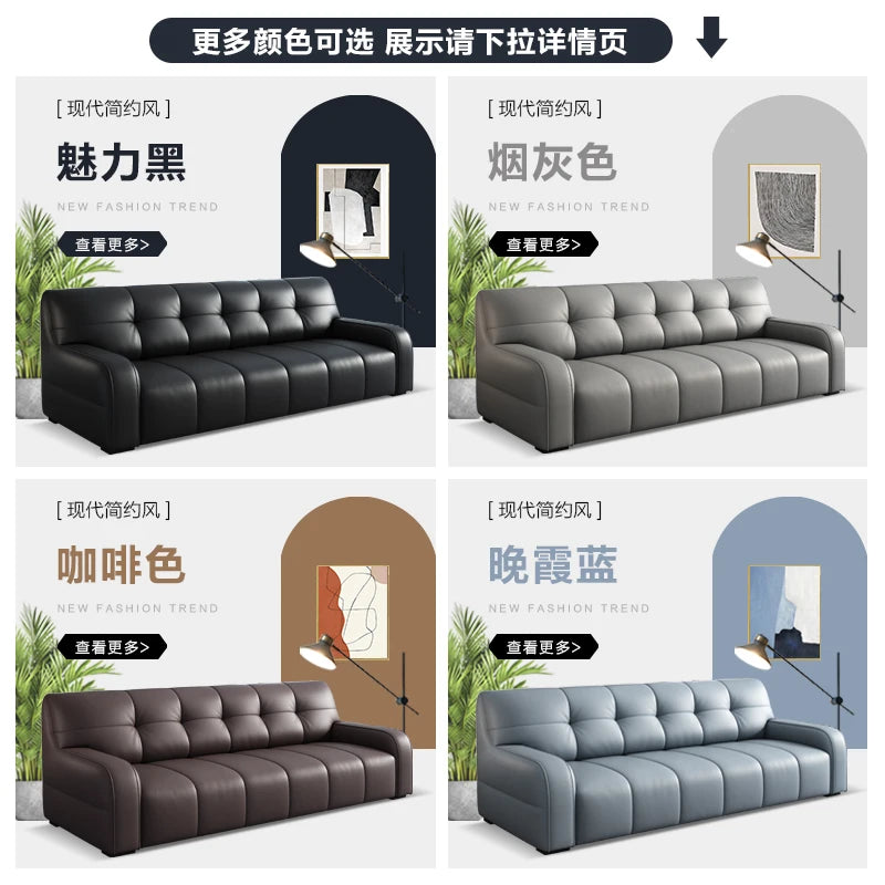 Office Sofa Simple Business Meeting Guest Reception Leisure Lounge Area Small Three-person Coffee Table Combination Set