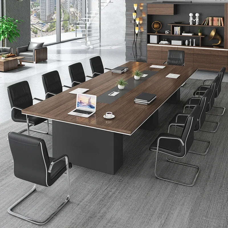 Oval Conference Table Table De Conference Office Set Furniture Wooden 6 Seater Conference Table