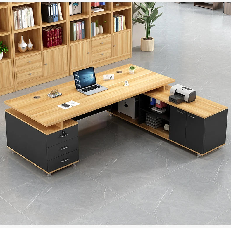 Decoration Accent Office Desk Creative Design Unique European Modern Office Desk Designer Mesas Escritorio Postmodern Furniture