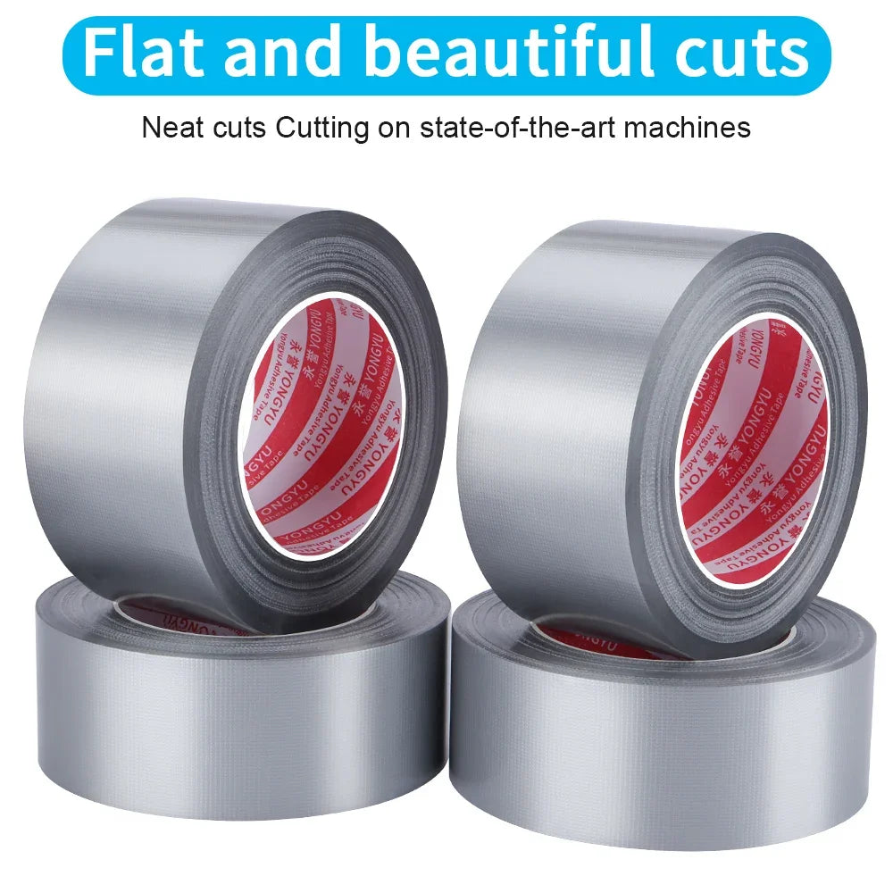 10M Heavy-Duty Extra Strong Adhesive Fabric Tape - Waterproof, High Viscosity White Tape for pipeline Carpets & DIY Projects