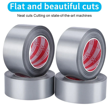 10M Heavy-Duty Extra Strong Adhesive Fabric Tape - Waterproof, High Viscosity White Tape for pipeline Carpets & DIY Projects