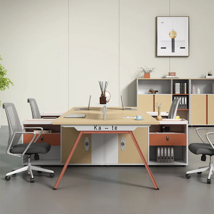 Wide Working Space Convenient Computer Table Workstation Desk Office Furniture Classical Minimalist Office Desks  boss office de