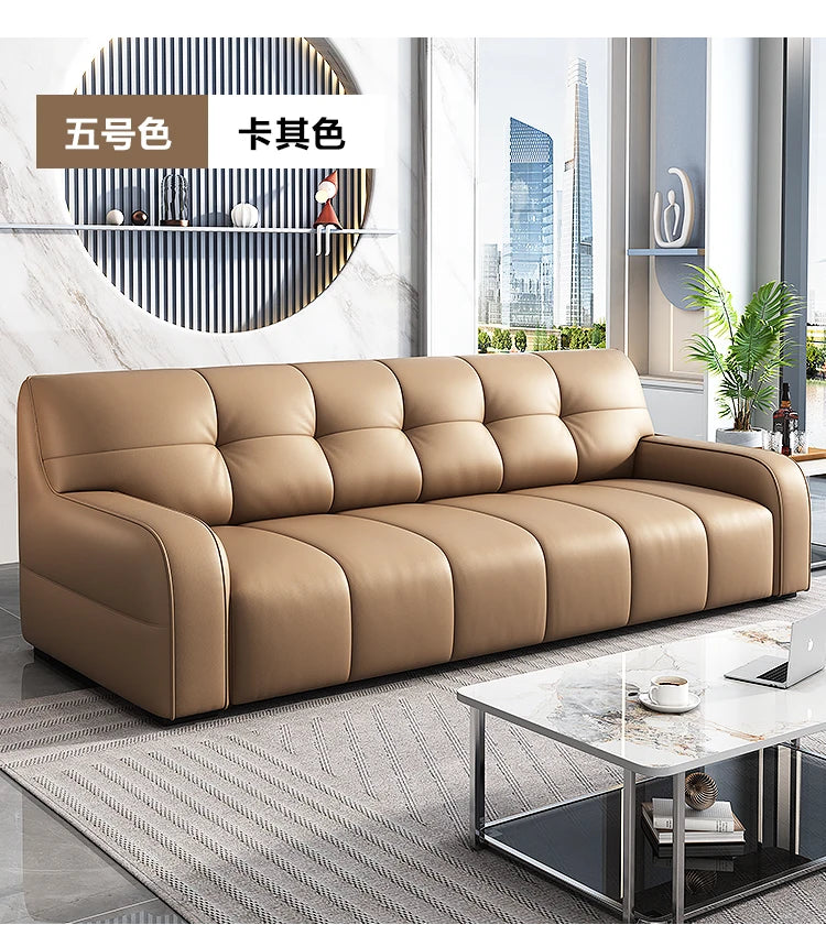 Office Sofa Simple Business Meeting Guest Reception Leisure Lounge Area Small Three-person Coffee Table Combination Set