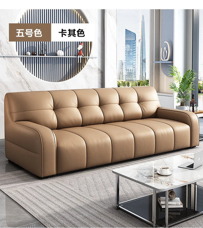 Office Sofa Simple Business Meeting Guest Reception Leisure Lounge Area Small Three-person Coffee Table Combination Set