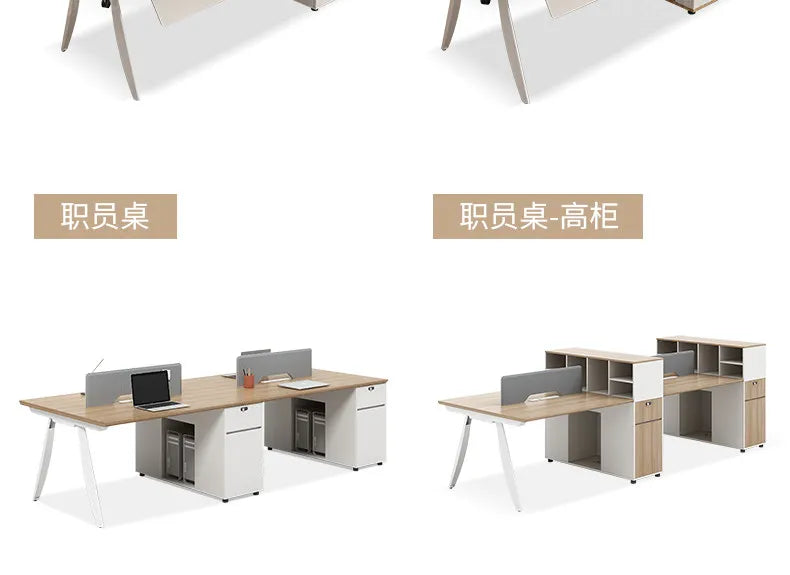 Wooden Study Office Desk Modern Computer Space Saving Luxury Design Safe Office Desk Aesthetic Mesa Ordenador Room Furniture
