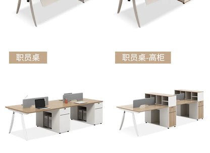 Wooden Study Office Desk Modern Computer Space Saving Luxury Design Safe Office Desk Aesthetic Mesa Ordenador Room Furniture