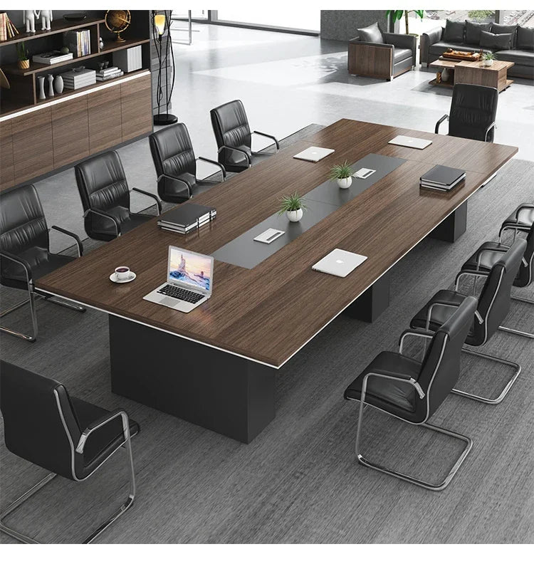 Oval Conference Table Table De Conference Office Set Furniture Wooden 6 Seater Conference Table