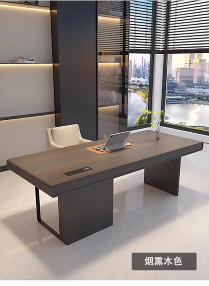 Spacious Ergonomic Office Desk Luxury European Design Standing Table Perfect Workstations Studios Muebles Oficina Mesa Furniture