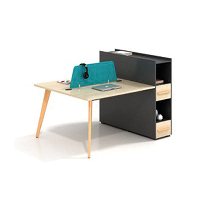 Modern Office Furniture Wooden Computer Desk with Metal Material Contemporary Scrivanie  boss office desk