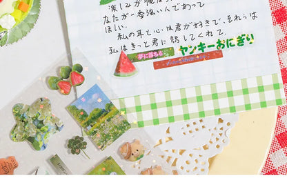 Mr. Paper, 10pcs/pack,cute Mini Stickers for Animal Food and Beverage,scrapbook,photo Frame,phone Case,diary Decoration Stickers