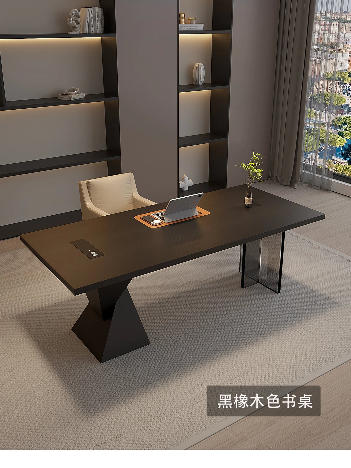 Organizer Trendy Office Desk With Ample Storage Option Corners Student Areas Elevate Workspace Muebles Oficina Home Accessories