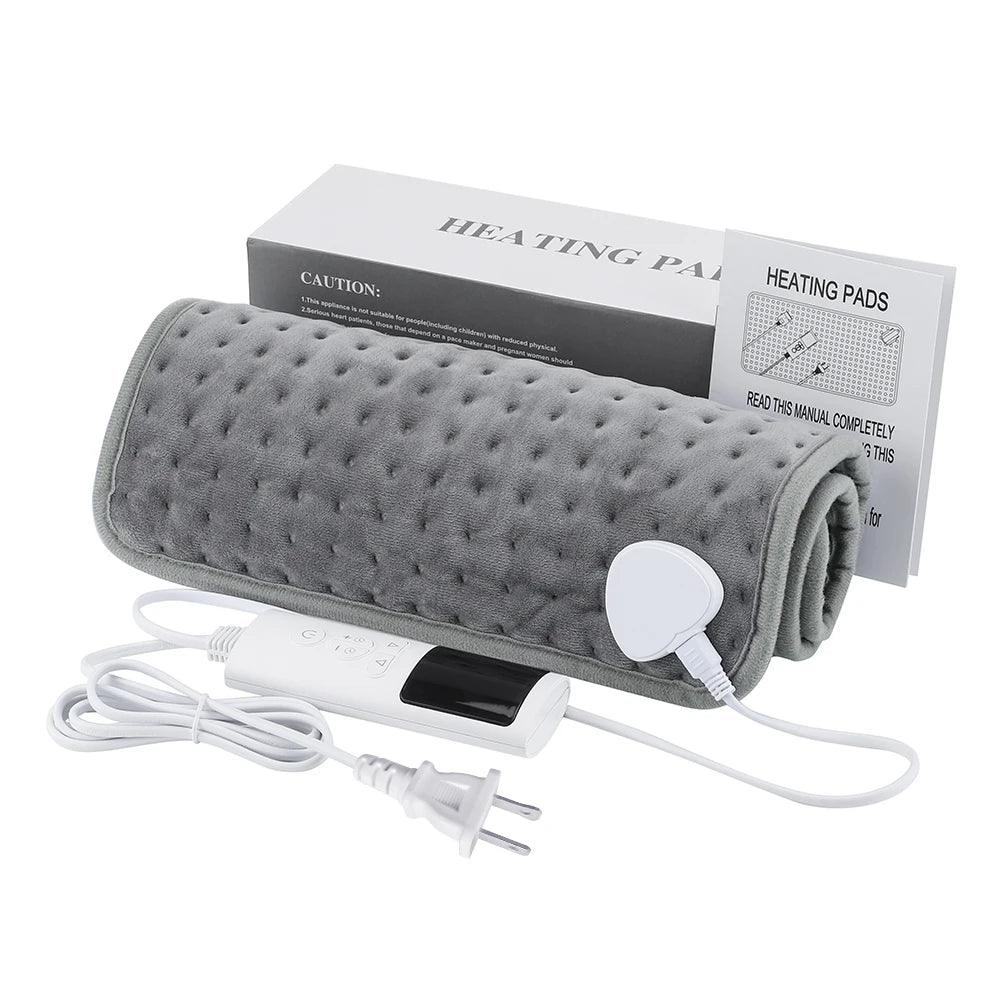 30x60cm Electric Heating Blanket Multifunctional Hot Compress Pad Winter Warm-up Graphene Mat USB Charging Thermal Blanket
