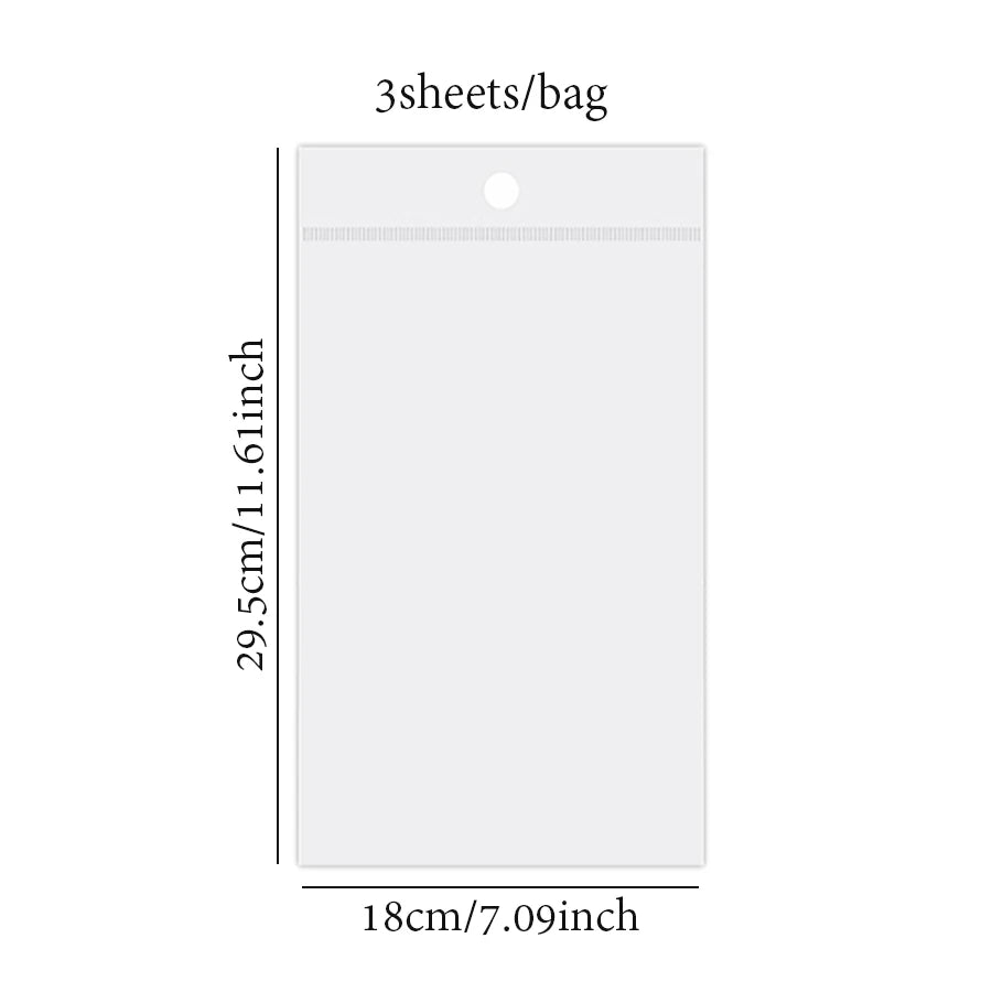6Style 3Sheets/bag Fun World Stereoscopic Miniature PET Large Scenography Stickers DIY Handbook Scrapbook Photo Frame Notebook