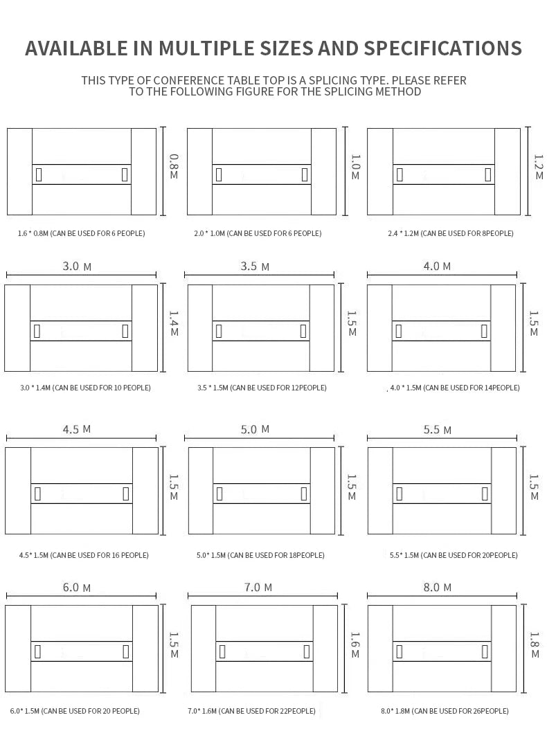 Office Modern Meeting Room Table  Office Furniture Conference Table Meeting Tables